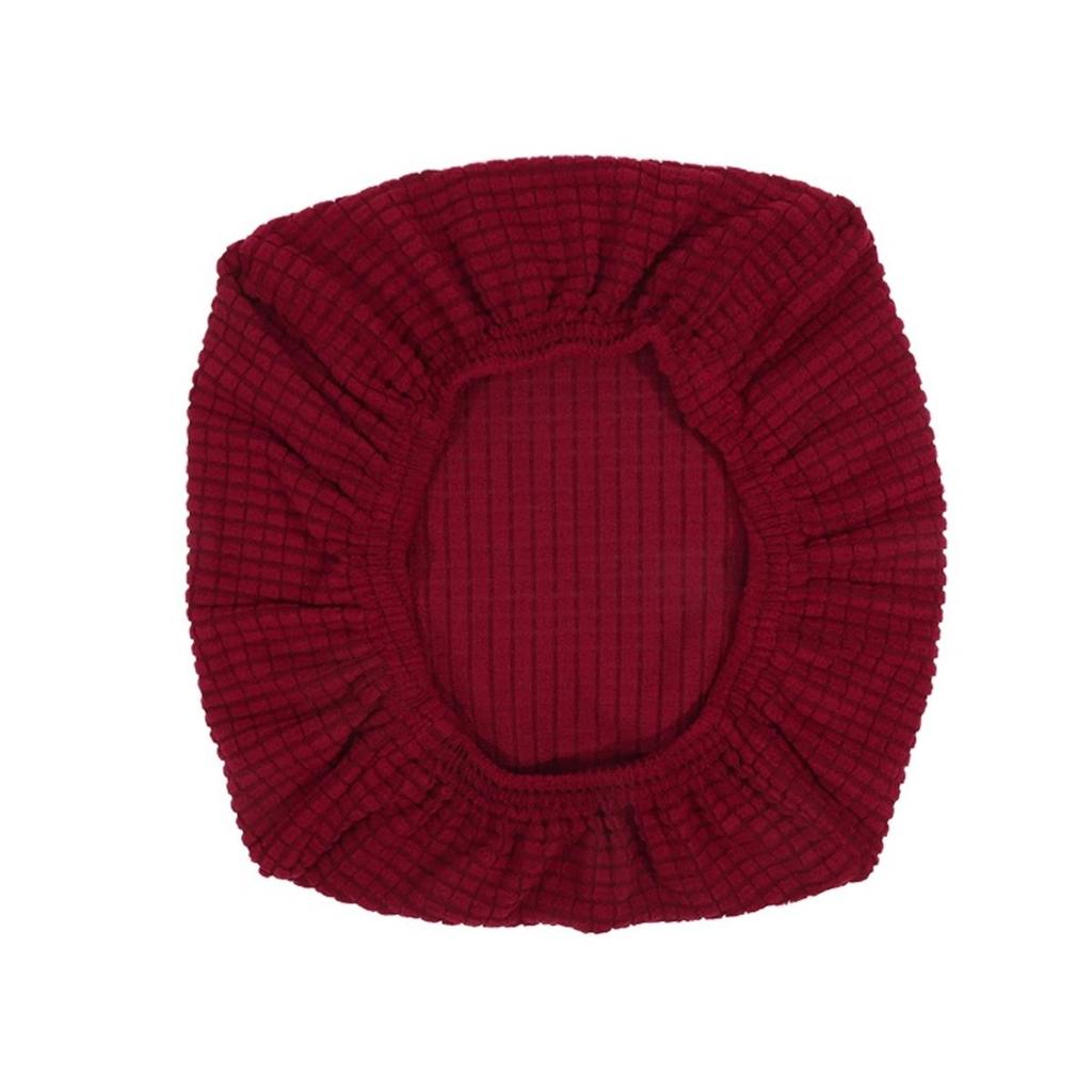 Маленький квадратный чехол для табурета Эластичный Съемный Пылезащитный Бытовой Чехол для стула Легкий Износостойкий Прочный Чехол для стула