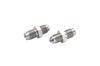 SWAGE LINE SW-CA325 Caliper Adapter, Stainless Steel, M10 X 1.00 = 13/Male Concave AN3 Male, 2 Pieces