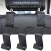 Car Seat Hook - Carbon Fiber Design, Hidden Back Seat Organizer for Cross-Border Sales.