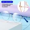 Online Classes Computer Comfortable Eyeglasses Ultra Light Frame Kids Glasses Anti-blue Light