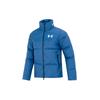 Down Puffer Stand Collar Warm Jacket Men Outerwear Blue 1375449-437