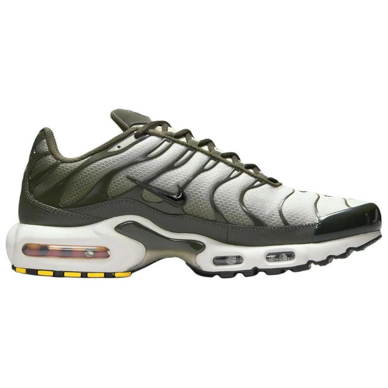 Nike Кроссовки Air Max Plus Унисекс Низкие Беговые Белый Оливковый DM0032-300