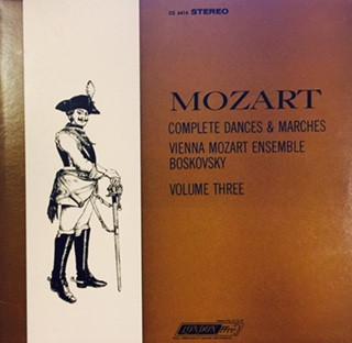 LP Record WILLI BOSKOVSKY VIENNA MOZART ENSE Mozart Complete Dances And Marches CS6414 LONDON 1965 UK Classical Used