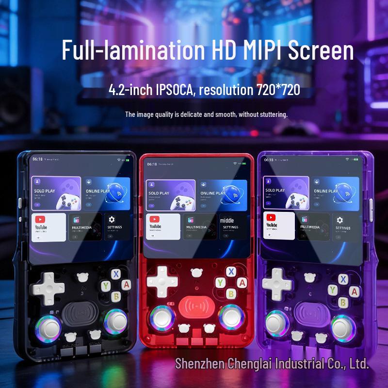 X36 Ultra Открытая портативная WiFi игровая консоль с двойной системой Android