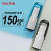 SanDisk Флеш-накопитель USB 3.0 128 ГБ Скорость чтения до 150 МБ/с Ultra Flair USB 3.0 Флеш-накопитель 32 ГБ 64 ГБ 256 ГБ 512 ГБ USB-флеш Оригинальный USB-накопитель U Disk CZ73