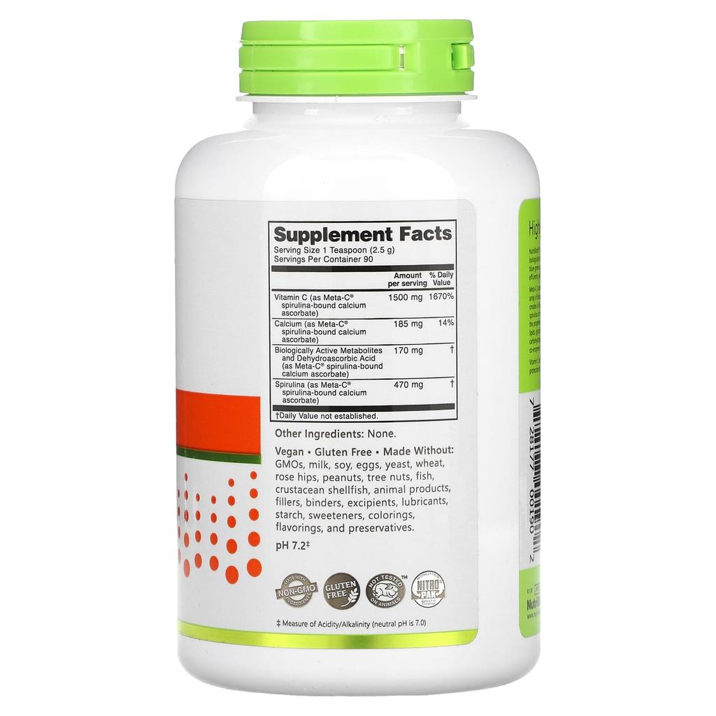 Immunity, Meta-C Powder, 227G(8Oz)
