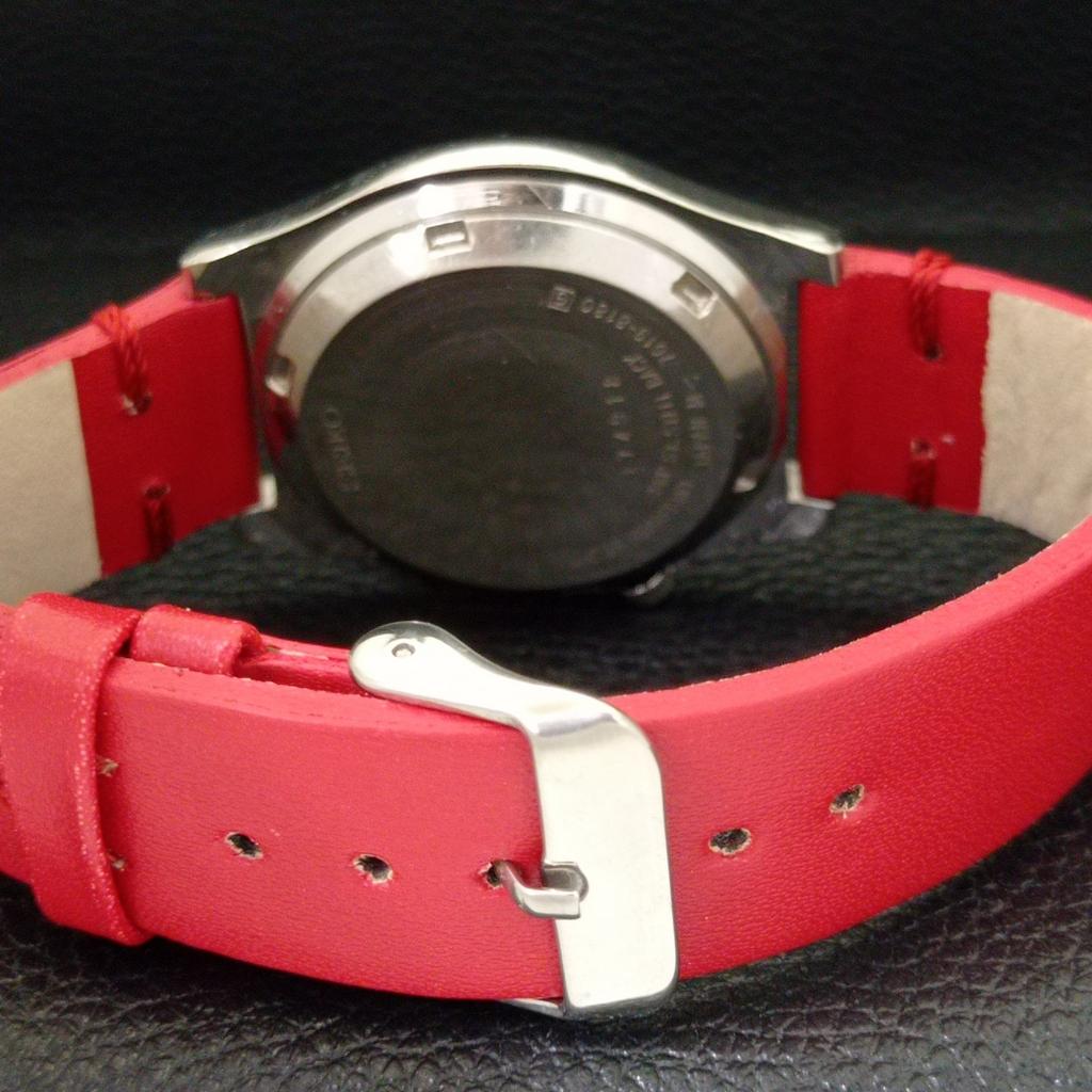 Б/У винтажные мужские часы SEIKO 5 AUTOMATIC 7019A из Японии с красным циферблатом a433409-2 R116-a433409