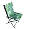 TIP 80x40 Cm Galapagos Day Waterproof Chair Cushion with Backrest