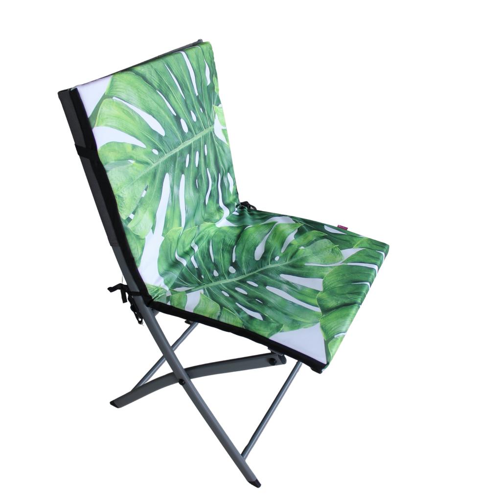 TIP 80x40 cm Galapagos Day Waterproof Chair Cushion with Backrest