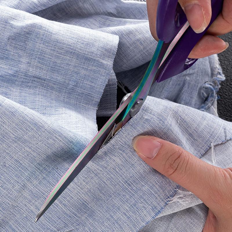 Швейные ножницы Прочные универсальные ножницы из кованой нержавеющей стали с титановым покрытием Портновские ножницы