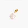Seaside Style Wave Pendant Wind Niche Pearl Ocean Necklace Gold-Plated Color Retention