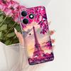 Чехол для Realme Note 80 4G RMX5388 Милый Кот Цветы Рисованный Чехол Мягкий Силиконовый Чехол Для Realme Note 80 Note80 Задняя Крышка Fundas