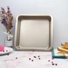 Non Stick Baking Tray, Square and Rectangle Cake Pans for Cheese, Cookie, Bread, Pizza, 9inch Bakeware Tool