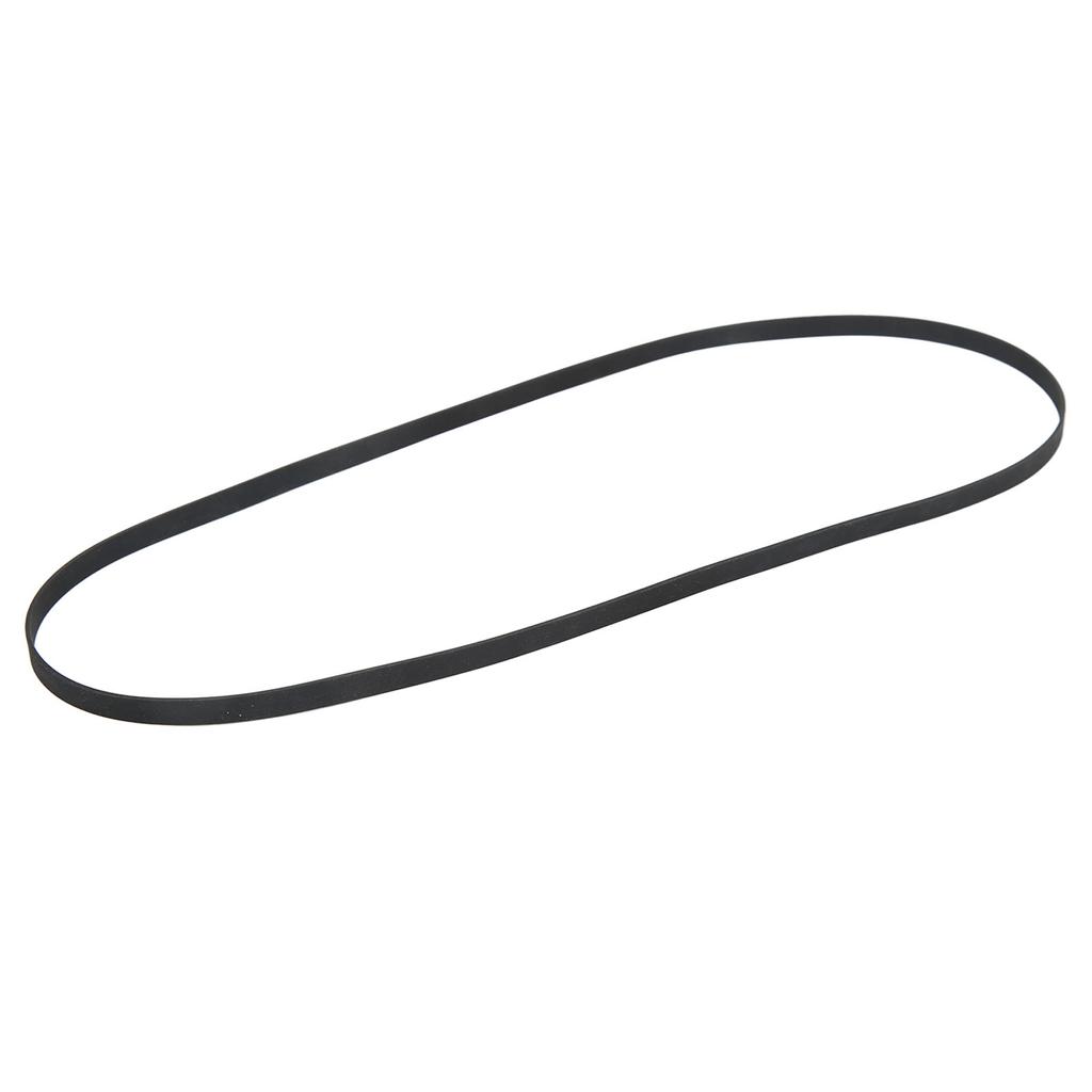 Черный резиновый приводной ремень для проигрывателя пластинок, сменный, длина 49 см