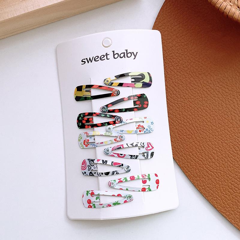 10pcs Children Hair Pin Dot Simple Colorful Hair Clips for Girls Princess Sweet Hair Clips Headwear Girls Kids Hair Accessories