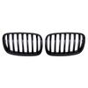 Car Front Bumper Grille Gloss Black Left Right Kidney Racing Grill for BMW X5 E70 X6 E71 2006-2015