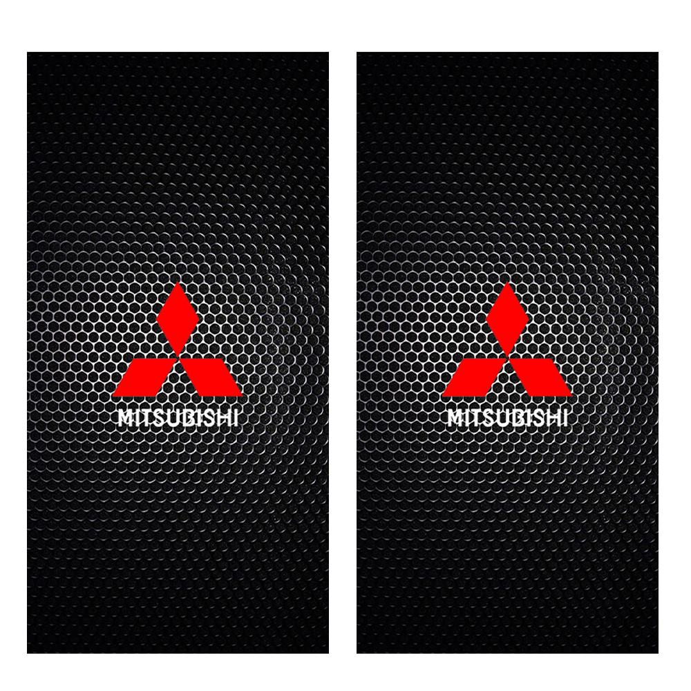 Автомобильная эмблема Наклейка на центральную стойку Декоративные наклейки на двери автомобиля Для Mitsubishi X EX ASX L200 Colt Outlander Pajero Lancer Eclipse