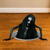 Long Hair Women Halloween Ghost Stickers Scary Funny Ghost Wall Stickers Removable PVC Halloween Decal Interior Props