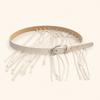 Boho Bohemian Style Belts Retro Woven Tassel Waistband Vintage Tassel Weave Belts  Women