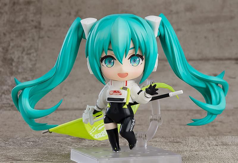 Nendoroid Hatsune Miku GT Project Racing Miku 2022 пластиковая окрашенная подвижная фигурка GR12823 Ver. Немасштабируемый