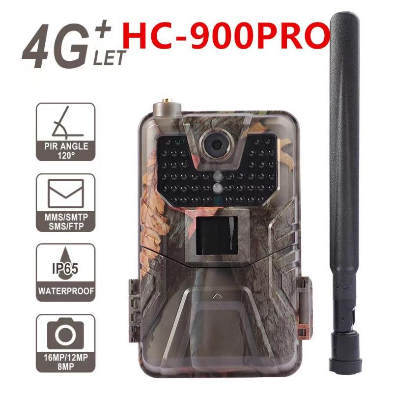 HC-900Pro 36MP 4K Уличная инфракрасная камера для охоты с 4G и видео в реальном времени
