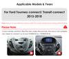 Hizpo 9.7 Inch Android 15 Car Radio GPS Stereo for FORD Transit 2013-2018 Tourneo Connect Multimedia Player 4G 8Core Autoradio