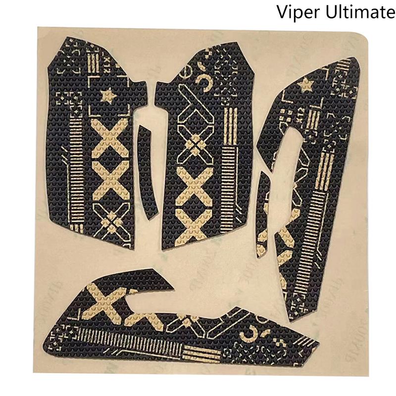 Наклейка на рукоятку мыши, наклейка ручной работы, нескользящая, всасывающая пот для Razer Viper