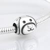 New 925 Sterling Silver Love Family Enamel Round Shape Cz Beads Fit Original Charms Bracelet Bead Jewelry Making