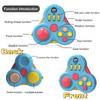 Rotating Magic Bean Mini Fidget Toy Adult Antistress Autism ADHD Stress Relief Fingertip Toys For Kids Fidget Pad Fun Tool
