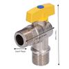 Brass Shut Off Valve G1/2 Male Thread Elbow Valve Durable Gas Angle Valve  Coal Gas