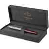 PARKER Sonnet Premium Металл Красный CT Перьевая Тонкое 18К Золото Подарочная Коробка Официальный 2119650 и Ручка, Перо, Перо, В комплекте, Импорт,