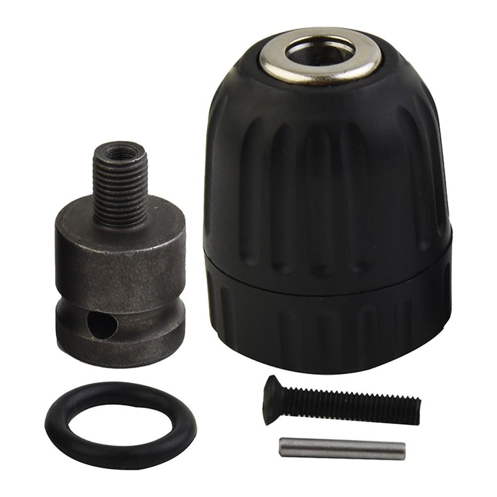 0,8-10 мм-Безключевой-Патрон для дрели 3/8-24unf Резьба/Адаптер для ударной дрели/1 шт