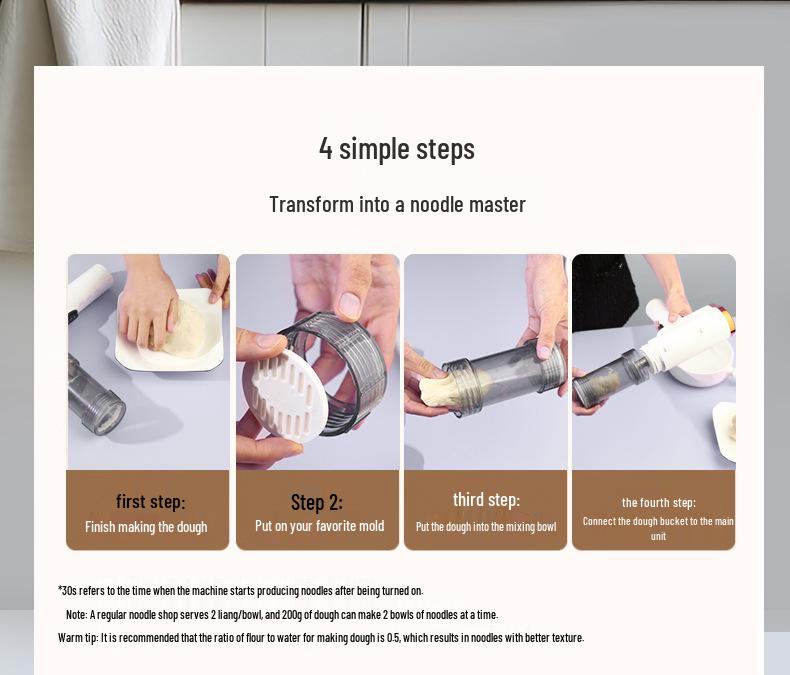 Портативная автоматическая лапшерезка для одной руки: Трансграничный, Многофункциональный, Беспроводной пресс для теста и бытовая машина