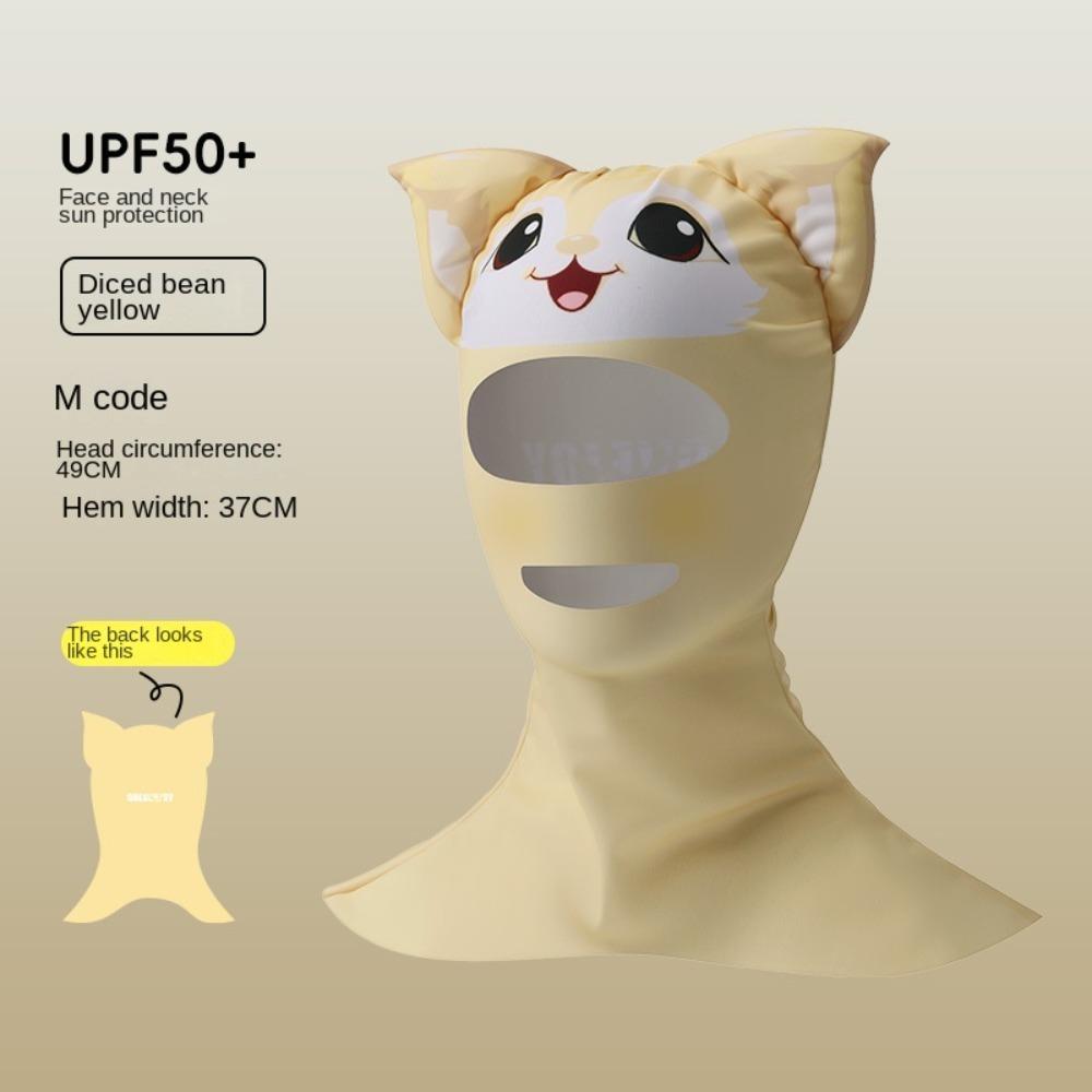 Sunscreen Mask Ultraviolet-proof Ice Silk Mask New Head Cover