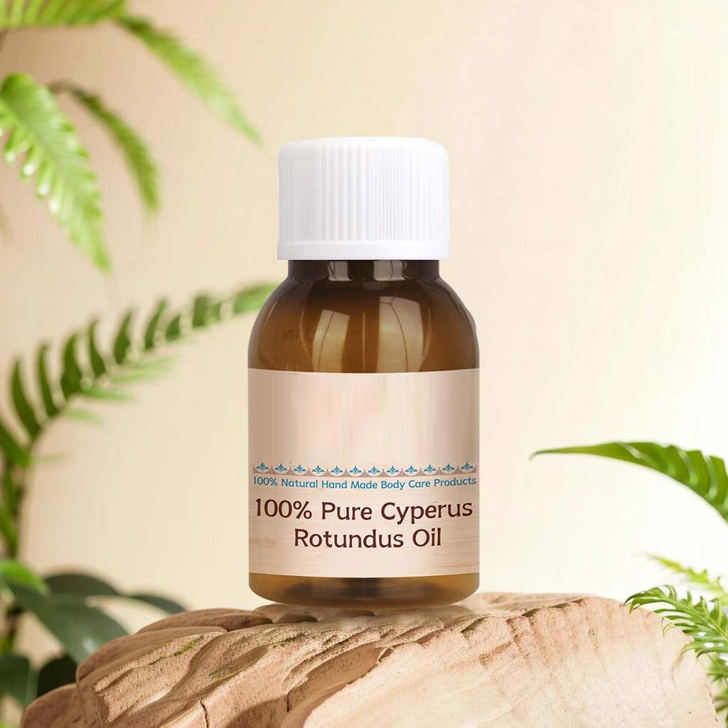 Cyperus Rotundus Oil For Hair Removal, Natural Cyprus Oil, Reduces Hair Growth, Soothes Skin, Ideal For Men & Women, 50ml