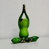 Frog Yoga Figurine 12.5X10X5