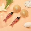 Korean Style Bohemian Dangle Earring Metal Animals Earrings Retro Fish Pendant Earrings  Beach