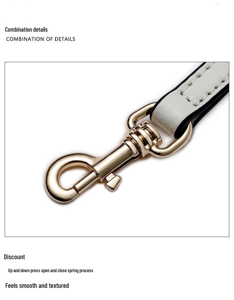 Регулируемый ремень для сумки через плечо на одно плечо белого цвета - женский сменный ремень