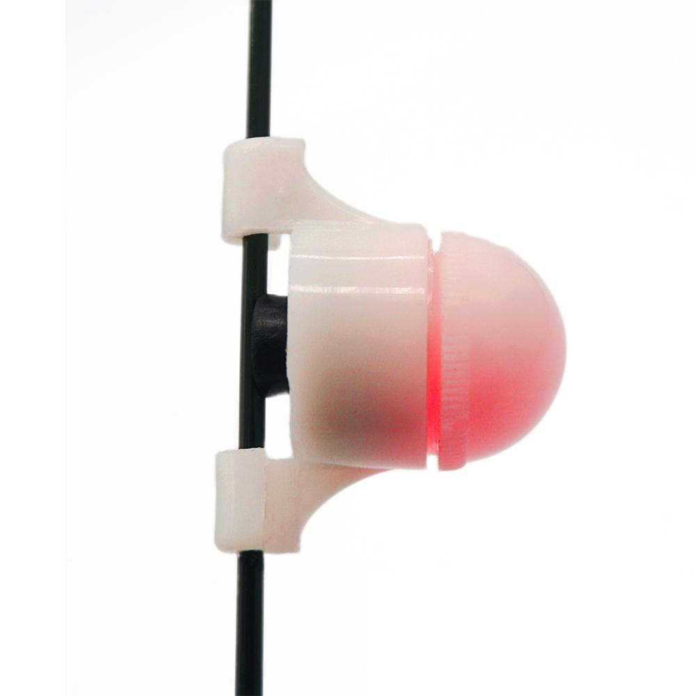 Рыболовный сигнализатор поклевки Электронный зажим-колокольчик на кончик удилища Чувствительный электронный индикатор оповещения для рыбалки на открытом воздухе днем и ночью