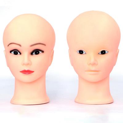 Профессиональная женская манекен-голова для с хорошей лысой манекен-головой, для практики макияжа, демонстрационный эффект