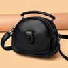 Casual Versatile Mobile Phone Bag Multi-layer Middle-aged Lady's Mother Bag Fashionable Oval One-shoulder Crossbody Bag