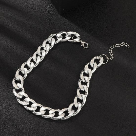 Унисекс Толстая Цепочка Короткое Ожерелье Хип-Хоп Вечеринка Клуб Заявление Ювелирные Изделия Подарок