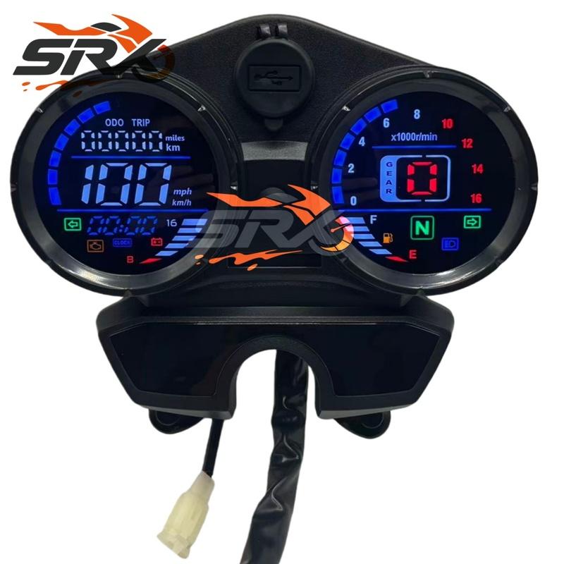 Светодиодный цифровой спидометр, одометр, тахометр для мотоцикла Bajaj Boxer 150 UG BM150 Discover 125 135 100 CT150
