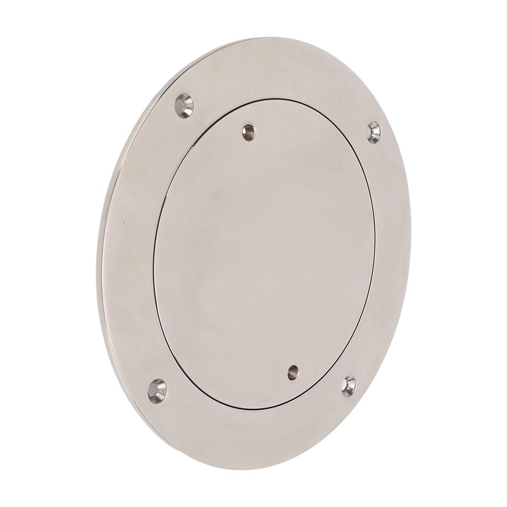 Deck Plate 5in 316 Stainless Steel Waterproof Inspection Hole Cover Round for Ship