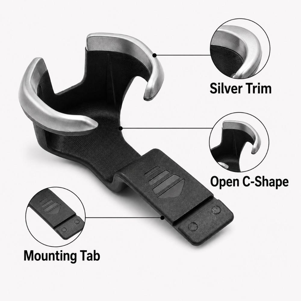 6 Inch Cup Holder Insert Drink Holder for Chevrolet Colorado S10/Trailblazer 2017-2022 Road Trips