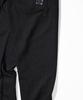 MASSNOUN Grating Emblem Back Slit Zipper Training Pants Mfttp005-Bk
