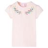 Pale Pink T-shirt for Children 92/104/116/128/140