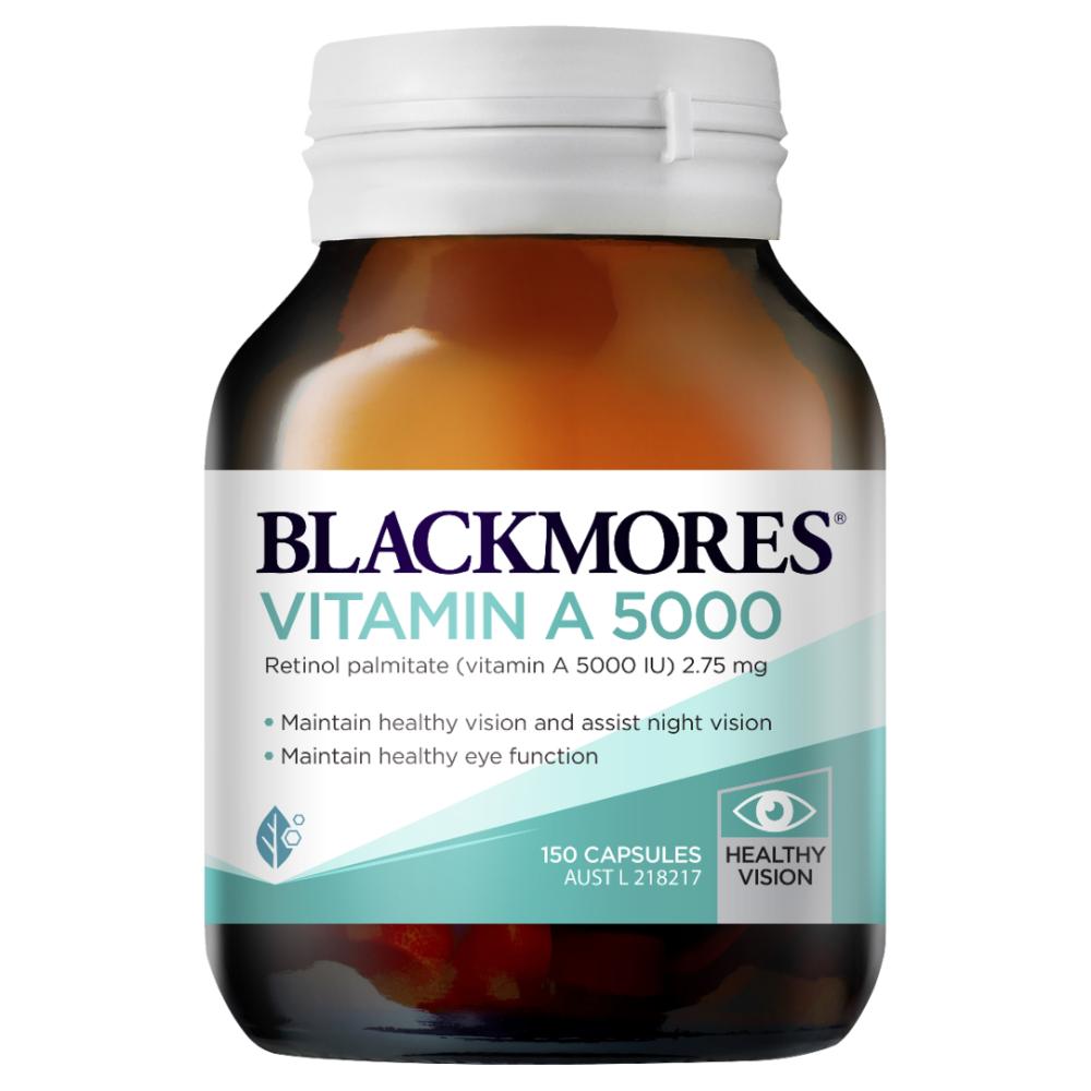 BLACKMOMRES VITAMIN A 5000IU 150T