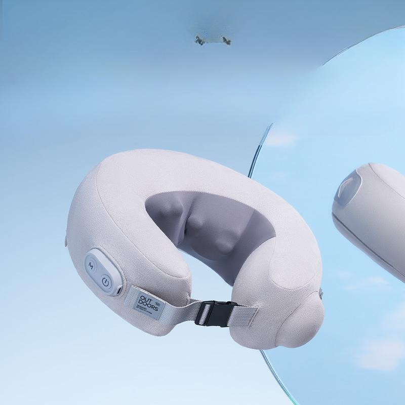 Multifunctional U-shaped Air Cushion Cervical Spine Massage Pillow Shoulder, Neck, Waist and Back Massager Neck Massager