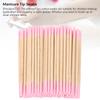 10 Bags Wooden Stick Body Double Pointed Cotton Swabs  Electronic Equipment Gap Dust Removal
